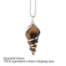 Pendentif oeil de tigre