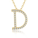 Collier lettre initiale