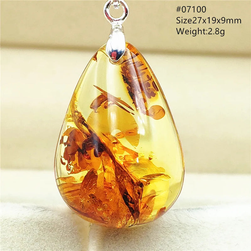 Pendentif ambre