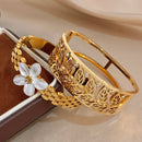 Bracelet poignet dorée