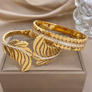 Bracelet jonc plaqué or