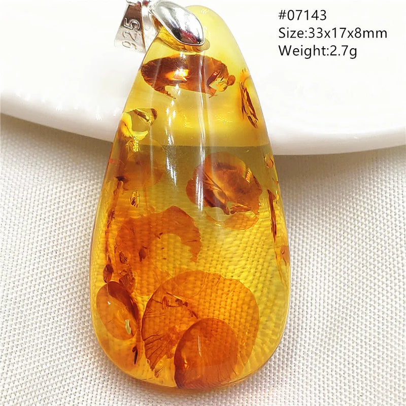 Pendentif ambre