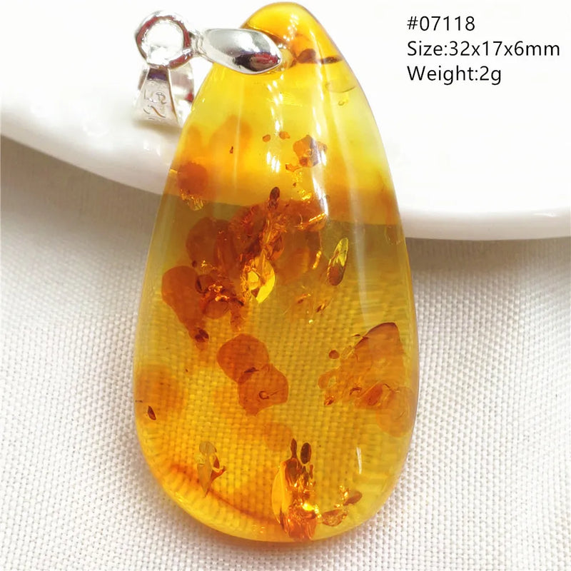 Pendentif ambre