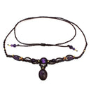 Collier macramé