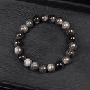 Bracelet obsidienne noire