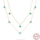 Collier en turquoise