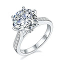 Bague de fiancaille moissanite
