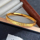 Bracelet fin or