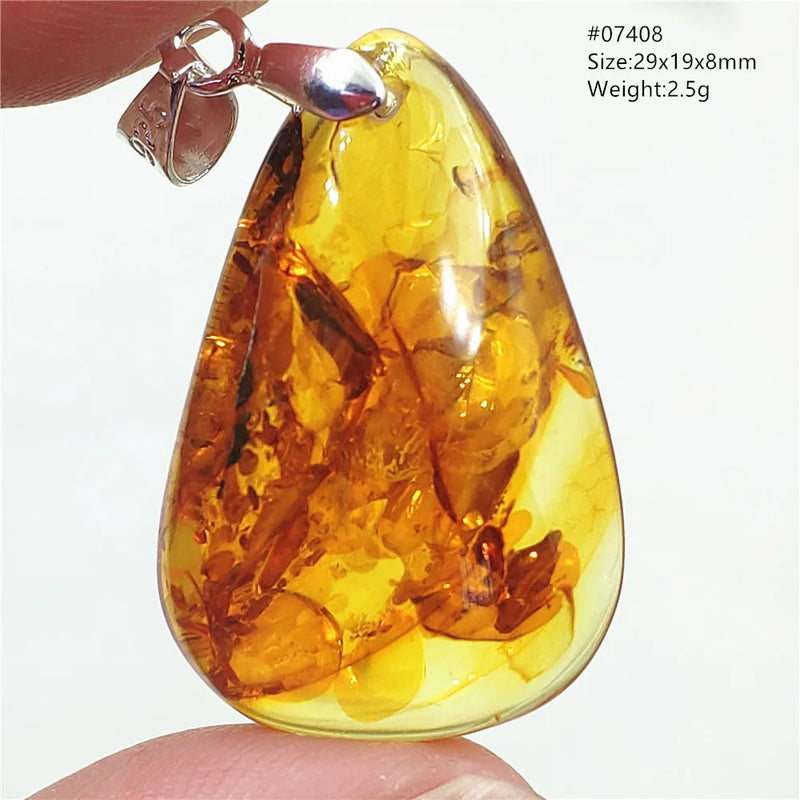 Pendentif ambre