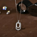Collier mousqueton argent