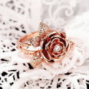 Bague femme rose