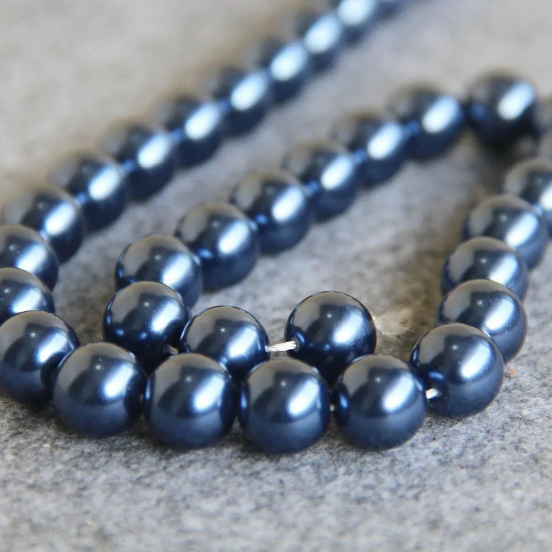 Perles bleu