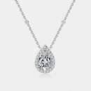 Pendentif zirconium argent