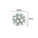 Bague opale contemporaine