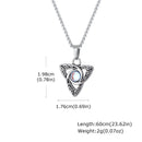 Collier homme pierre de lune