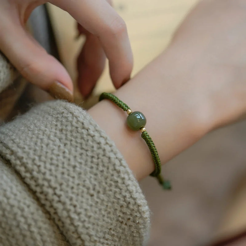 Bracelet en pierre de jade