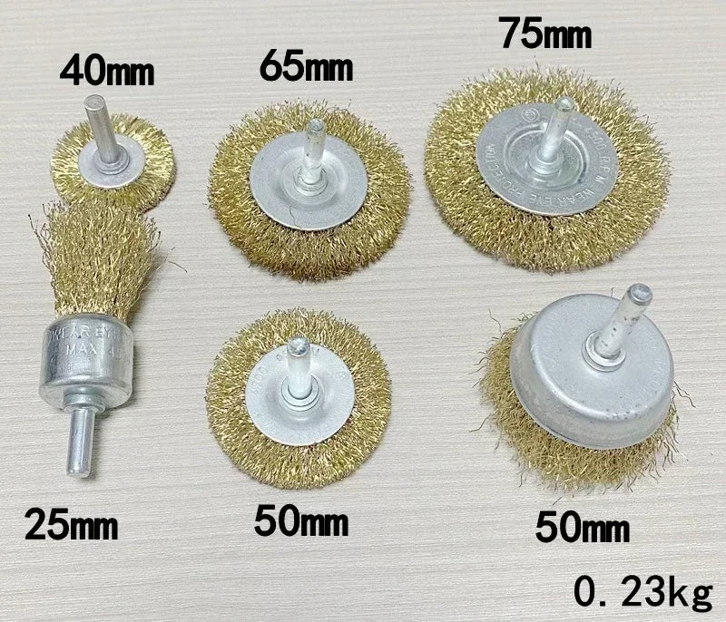 Brosse laiton perceuse