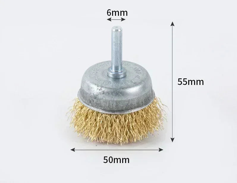 Brosse laiton perceuse
