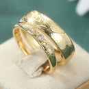 Ensemble bague dorée