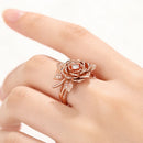 Bague femme rose