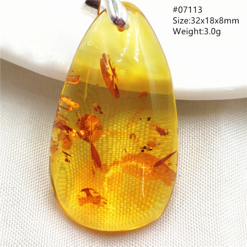 Pendentif ambre