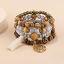 Bracelet femme en bois
