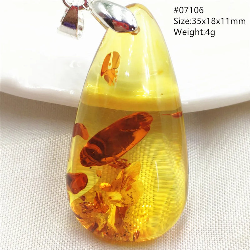 Pendentif ambre