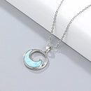 Collier larimar vague