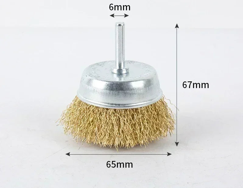 Brosse laiton perceuse