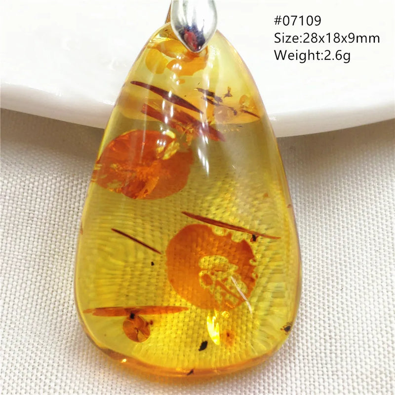 Pendentif ambre