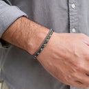 Bracelet en tissu pour homme