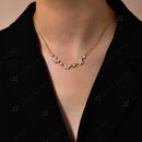 Collier soirée en argent