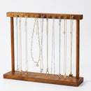 Presentoir collier en bois