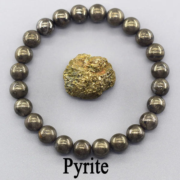 Bracelet pyrite