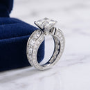Bague mariage argent femme