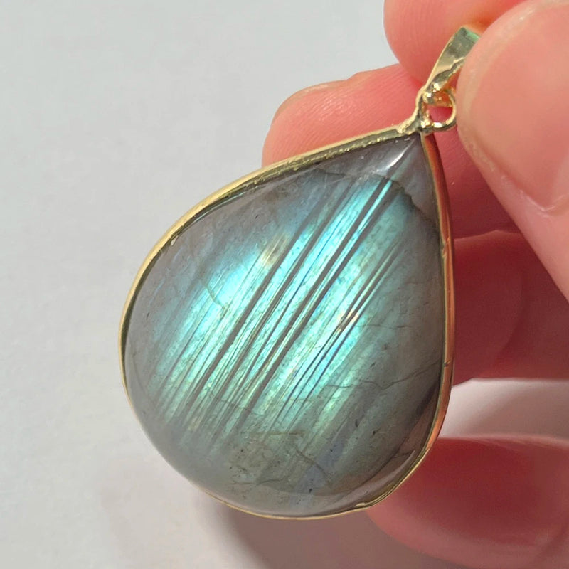 Labradorite pendentif