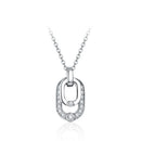 Collier mousqueton argent