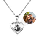 Pendentif photo coeur