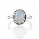 Bague argent pierre de lune