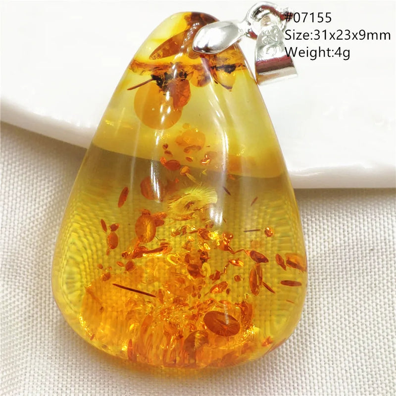 Pendentif ambre