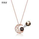 Pendentif photo coeur