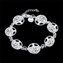 Bracelet argent arbre de vie
