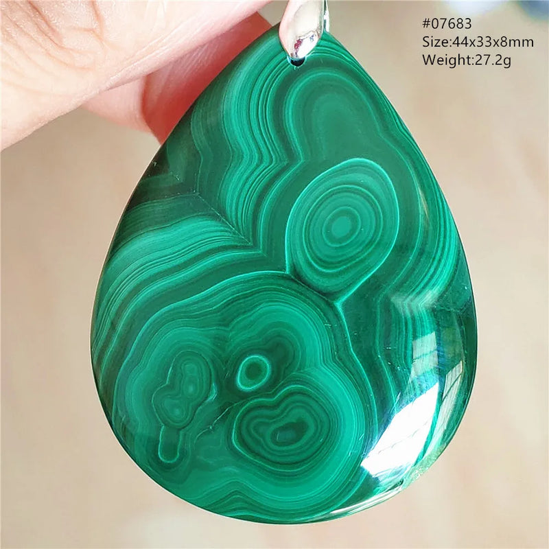 Malachite pendentif