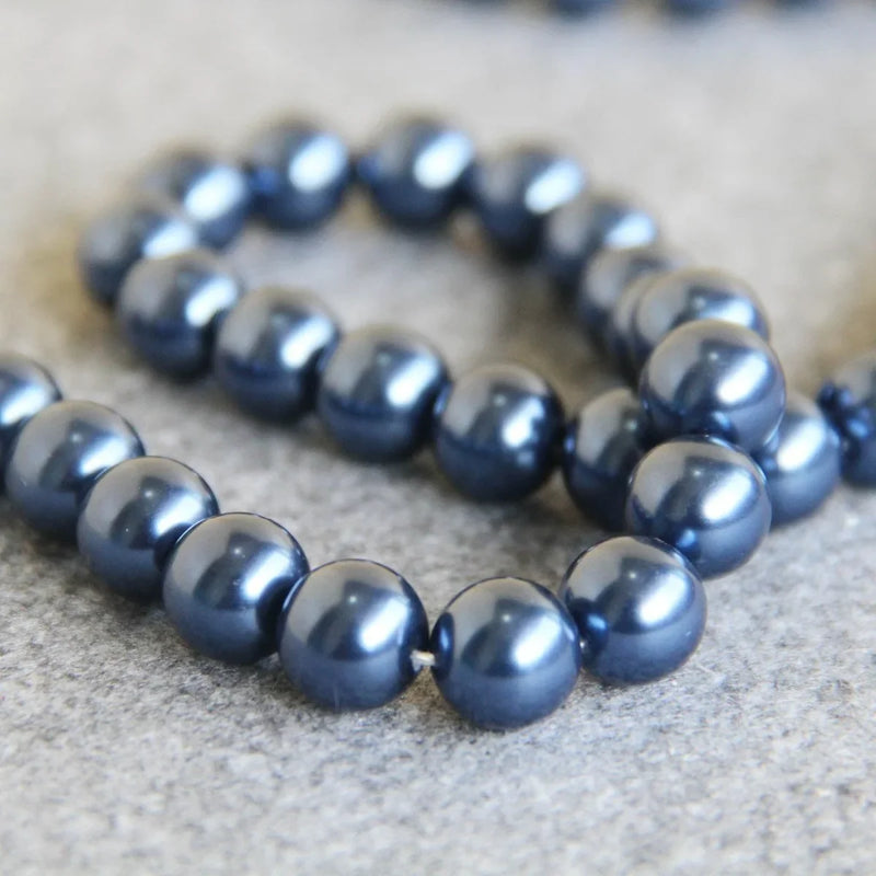 Perles bleu