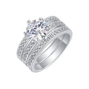 Bague triple anneaux