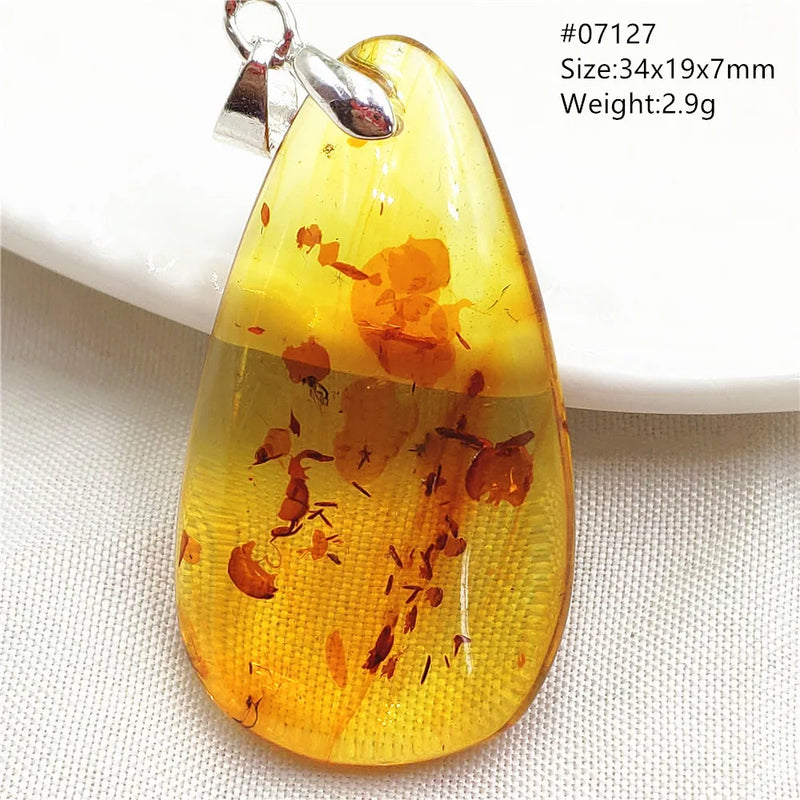 Pendentif ambre