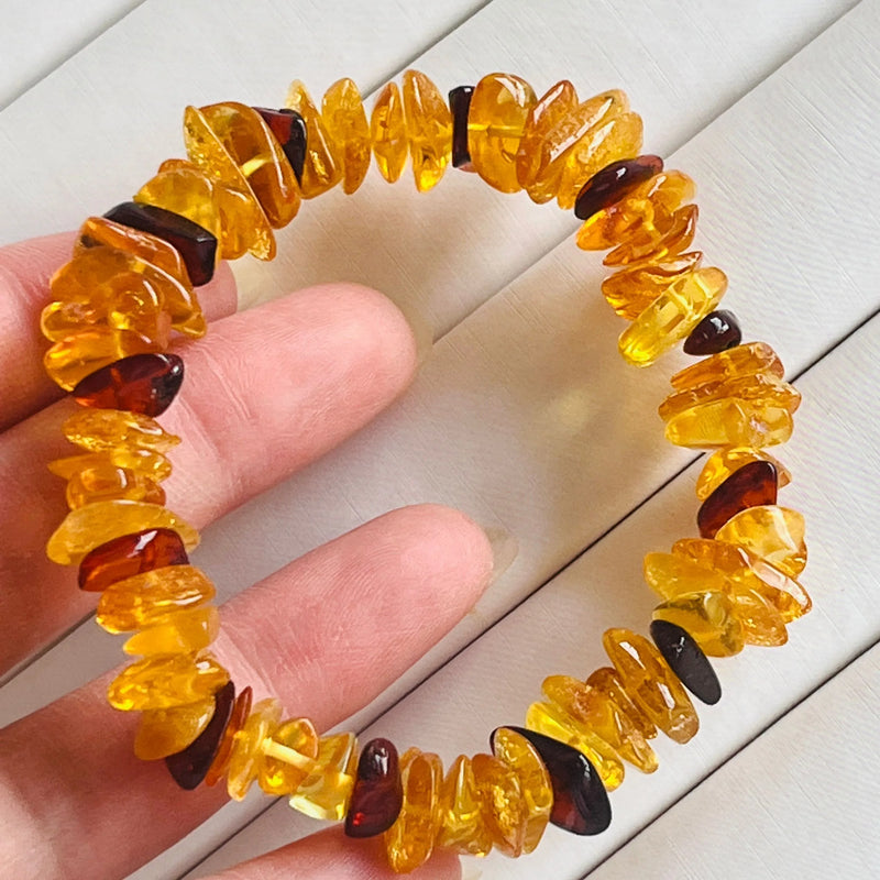 Bracelet d'ambre pour homme