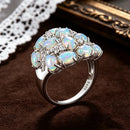 Bague opale contemporaine