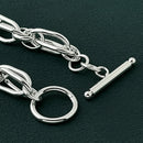 Bracelet argent femme grosse maille