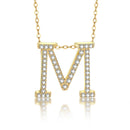 Collier lettre initiale
